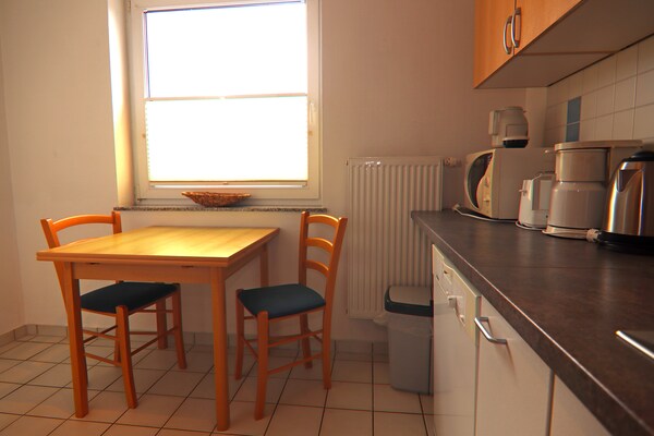 Foto van Stijlvol appartement met tuin in Rerik - Vakantiehuis in Rerik - Kitchen