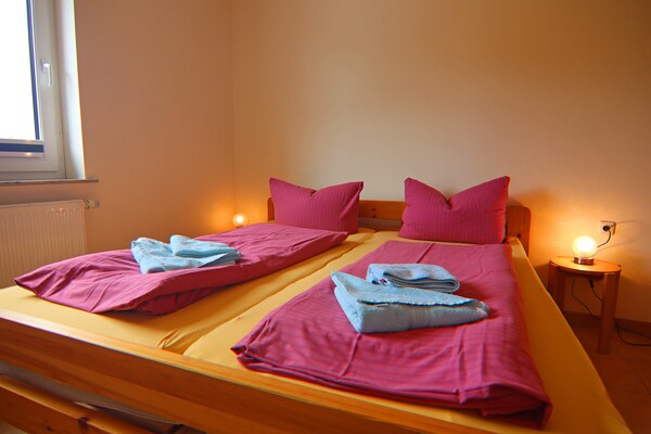 Foto van Stijlvol appartement met tuin in Rerik - Vakantiehuis in Rerik - BedRoom