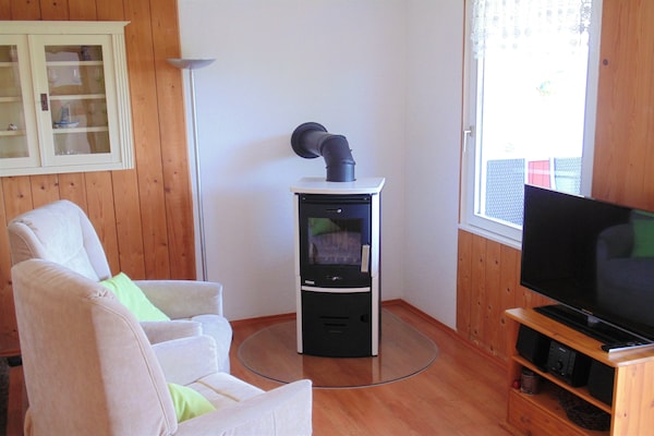 Foto van Bungalow in Damshagen nabij de Oostzee - Vakantiehuis in Hof Reppenhagen - LivingRoom