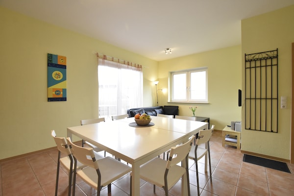 Foto van Gezellig appartement in Zierow met buitenhaard - Vakantiehuis in Zierow - LivingRoom