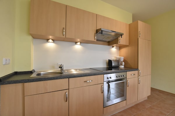 Foto van Gezellig appartement in Zierow met buitenhaard - Vakantiehuis in Zierow - Kitchen