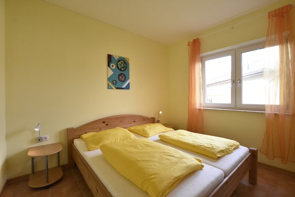 Foto van Gezellig appartement in Zierow met buitenhaard - Vakantiehuis in Zierow - BedRoom