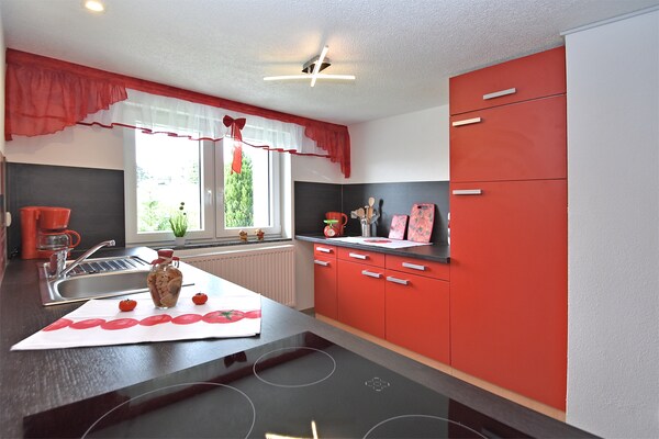 Foto van Comfort & Natuur Ontsnapping - Vakantiehuis in Lichtenhain - Kitchen