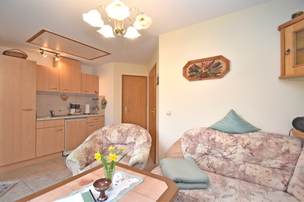 Foto van Stijlvol vakantieappartement in het Vogtland met terras - Kitchen
