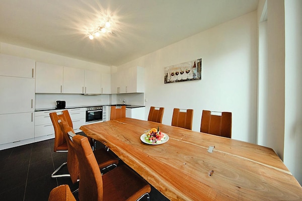 Foto van Appartement in Strausberg met ontbijt inbegrepen - Vakantiehuis in Strausberg - DiningRoom