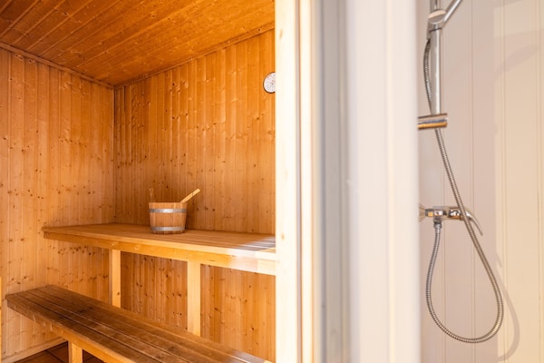 Foto van Perfect vakantiehuis voor gezinnen - Vakantiehuis in Rechlin - Wellness