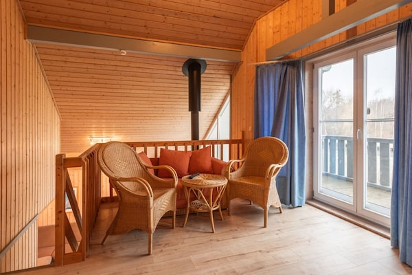Foto van Perfect vakantiehuis voor gezinnen - Vakantiehuis in Rechlin - TerraceBalcony