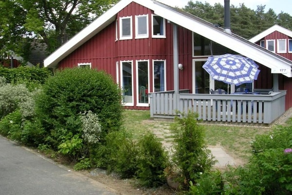 Foto van Vakantiehuis in Scandinavische stijl - Vakantiehuis in Granzow - ExteriorSummer