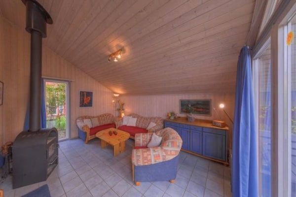 Foto van Vakantiehuis in Scandinavische stijl - Vakantiehuis in Granzow - LivingRoom
