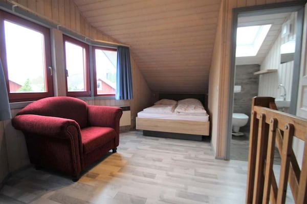 Foto van Scandinavisch vakantiehuis in Mirow - Vakantiehuis in Granzow - BedRoom