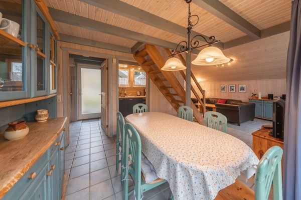 Foto van Vakantiehuis in vakantiepark Mirow - Vakantiehuis in Granzow - DiningRoom