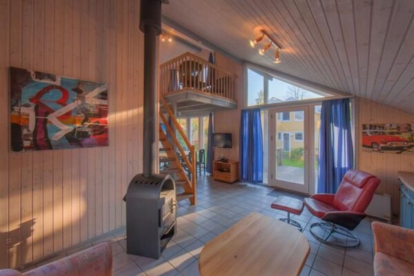 Foto van Vakantiehuis in Scandinavische stijl - Vakantiehuis in Granzow - LivingRoom