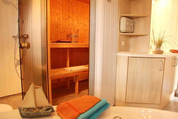 Foto van Scandinavisch vakantiehuis in Mirow - Vakantiehuis in Granzow - Wellness