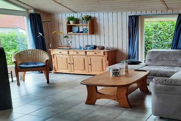 Foto van Scandinavisch vakantiehuis in Mirow - Vakantiehuis in Granzow - LivingRoom