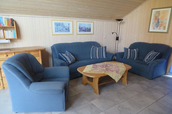 Foto van Vakantiehuis in Scandinavische stijl - Vakantiehuis in Granzow - LivingRoom