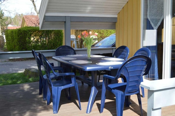 Foto van Vakantiehuis in Scandinavische stijl - Vakantiehuis in Granzow - TerraceBalcony