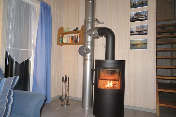 Foto van Vakantiehuis in Scandinavische stijl - Vakantiehuis in Granzow - LivingRoom