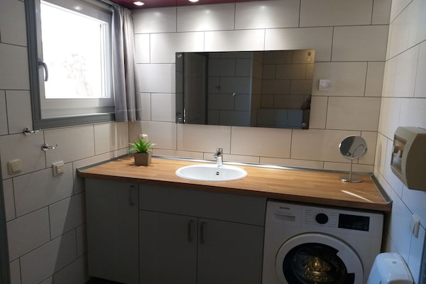 Foto van Vakantiehuis in vakantiepark Mirow - Vakantiehuis in Granzow - BathRoom