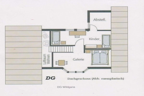 Foto van Vakantiehuis in vakantiepark Mirow - Vakantiehuis in Granzow - FloorPlan