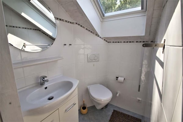 Foto van Vakantiehuis in vakantiepark Mirow - Vakantiehuis in Granzow - BathRoom