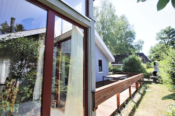 Foto van Vakantiehuis in vakantiepark Mirow - Vakantiehuis in Granzow - TerraceBalcony