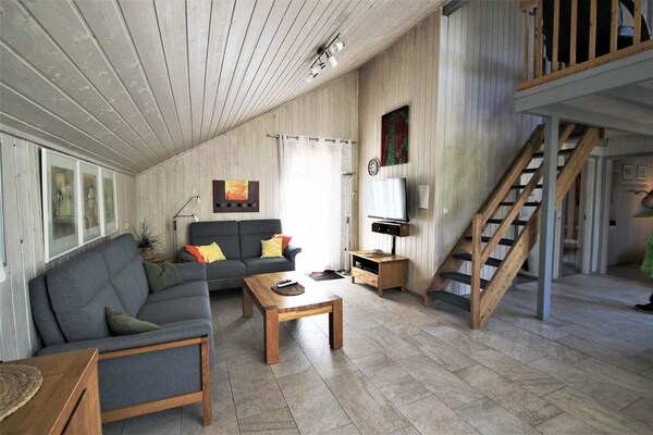 Foto van Vakantiehuis in vakantiepark Mirow - Vakantiehuis in Granzow - LivingRoom