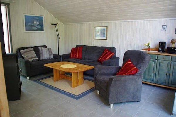 Foto van Scandinavisch vakantiehuis in Mirow - Vakantiehuis in Granzow - LivingRoom