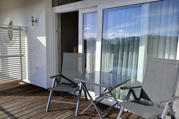 Foto van Elegant ingericht vakantieappartement - Vakantiehuis in Granzow - TerraceBalcony