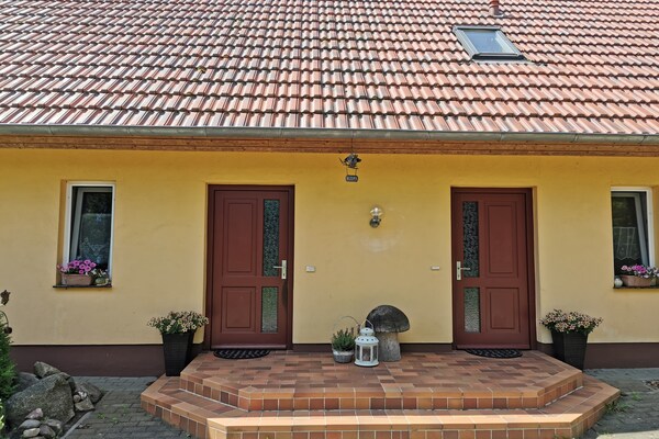 Foto van Charmante zolderwoning, Usedom - Vakantiehuis in Usedom - ExteriorSummer
