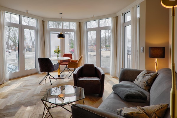 Foto van Appartement met zwembad in Heringsdorf - Vakantiehuis in Ostseebad Heringsdorf - LivingRoom