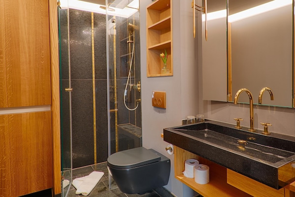 Foto van Appartement met zwembad in Heringsdorf - Vakantiehuis in Ostseebad Heringsdorf - BathRoom