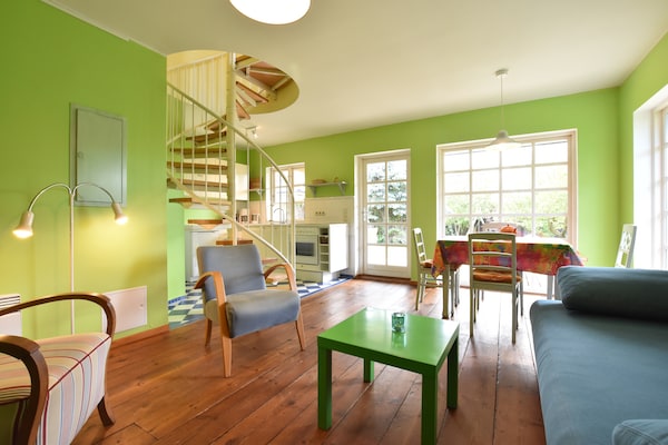 Foto van Idyllisch vakantiehuis met terras in Rerik - Vakantiehuis in Rerik / OT Roggow - LivingRoom