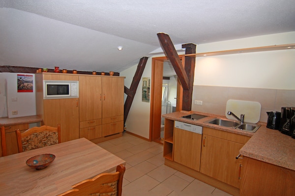 Foto van Comfortabel vakantieappartement in het idyllische Körchow - Kitchen