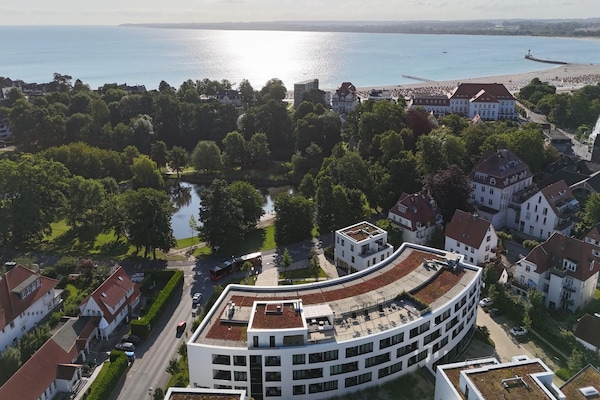 Foto van Stijlvol appartement met zonnig balkon - Vakantiehuis in Travemünde - AreaSummer1KM