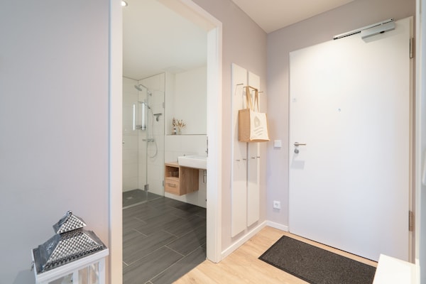 Foto van Appartement met uitzicht op het park - Vakantiehuis in Travemünde - BathRoom