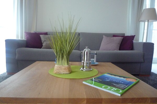 Foto van Dek 4 Moderne retraite - Vakantiehuis in Timmendorfer Strand\/Niendorf - LivingRoom