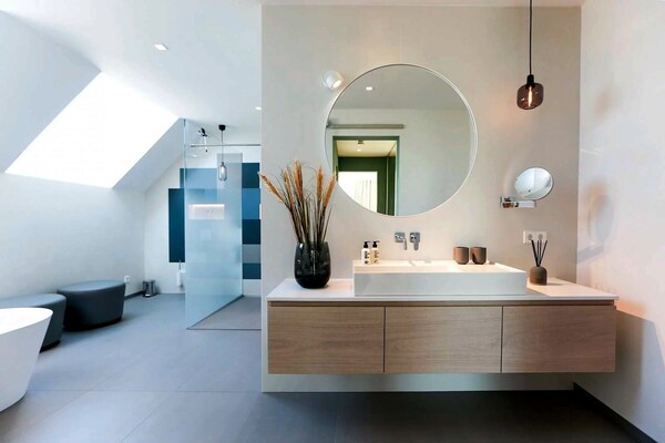 Foto van Exclusief landhuis op Fehmarn - Vakantiehuis in Fehmarn/Schlagsdorf - BathRoom