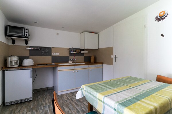 Foto van Vakantiehuis met vijver - Vakantiehuis in Klein Pravtshagen - Kitchen