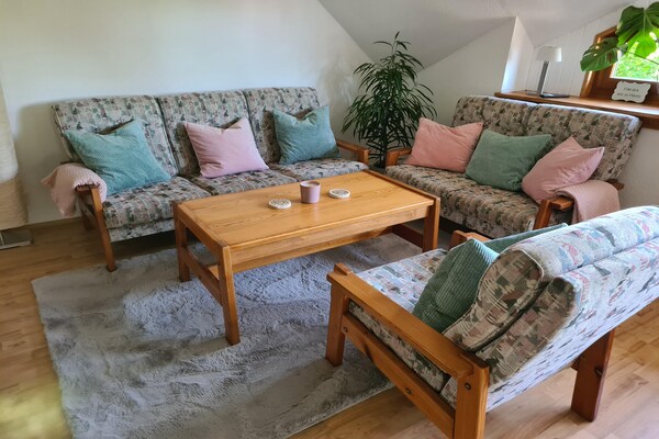 Foto van Krusenhagen Appartement met Tuin - Vakantiehuis in Krusenhagen - LivingRoom