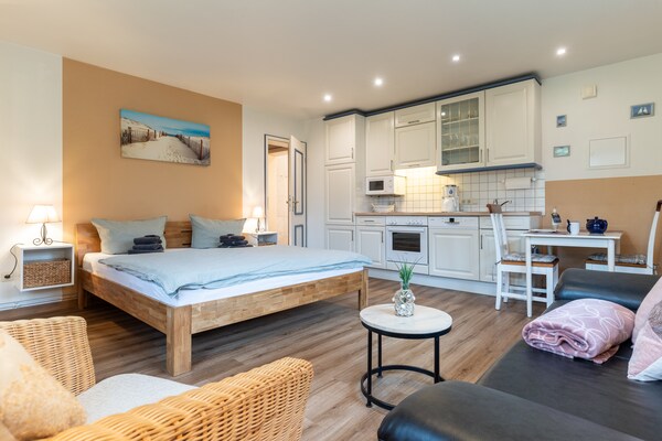 Foto van Appartement in St. Peter-Ording - Vakantiehuis in St. Peter-Ording - LivingRoom