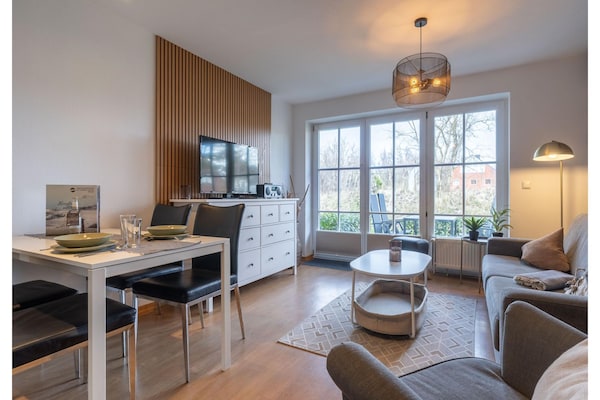 Foto van Appartement in St. Peter-Ording met terras - Vakantiehuis in St. Peter-Ording - LivingRoom
