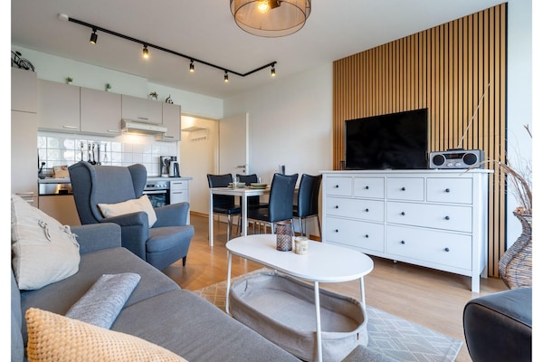 Foto van Appartement in St. Peter-Ording met terras - Vakantiehuis in St. Peter-Ording - LivingRoom