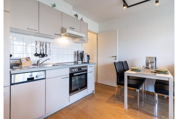 Foto van Appartement in St. Peter-Ording met terras - Vakantiehuis in St. Peter-Ording - Kitchen