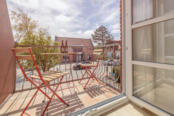 Foto van Gezellig vakantieappartement in St. Peter-Ording - Vakantiehuis in St Peter-Ording - TerraceBalcony