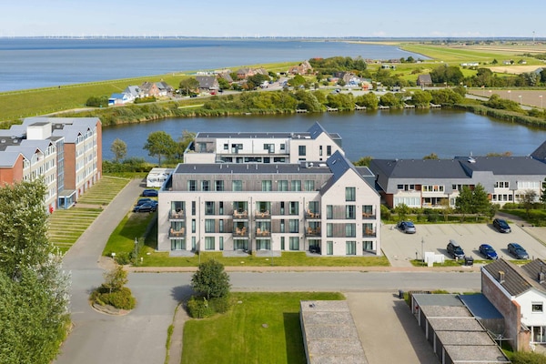 Foto van Luxe appartement met zeezicht - Vakantiehuis in Nordstrand - ExteriorSummer
