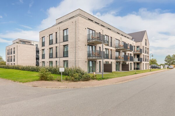 Foto van Luxe appartement met zeezicht - Vakantiehuis in Nordstrand - ExteriorSummer