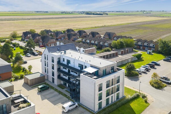Foto van Luxe appartement met zeezicht - Vakantiehuis in Nordstrand - ExteriorSummer