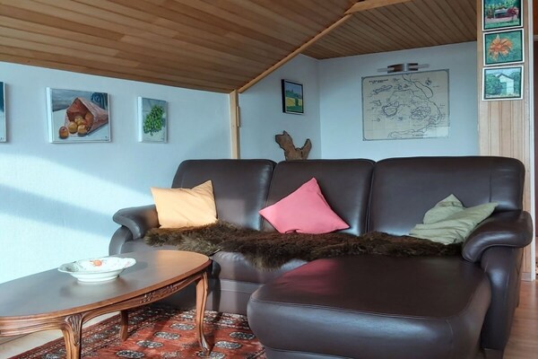 Foto van App 63 Comfortabele vakantiewoning - Vakantiehuis in Nordstrand - LivingRoom