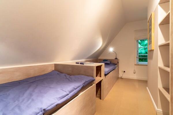 Foto van Rietgedekte vakantiewoning in Westerhever met sauna - BedRoom