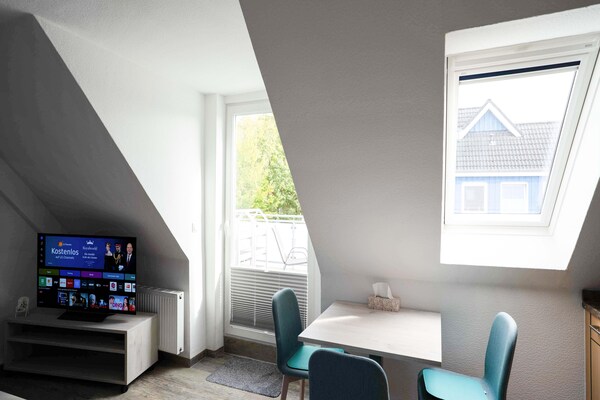 Foto van Licht vakantieapt voor twee personen in Bensersiel - LivingRoom